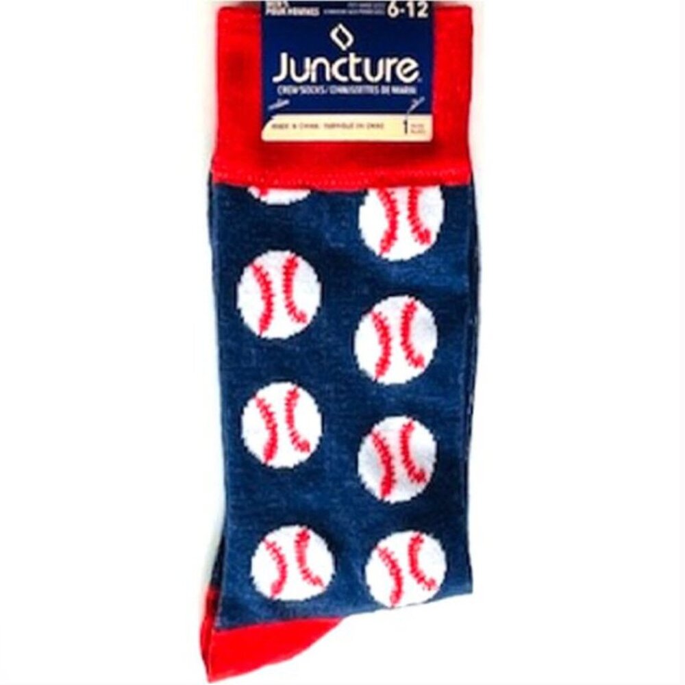 Mens Fun Baseball Socks